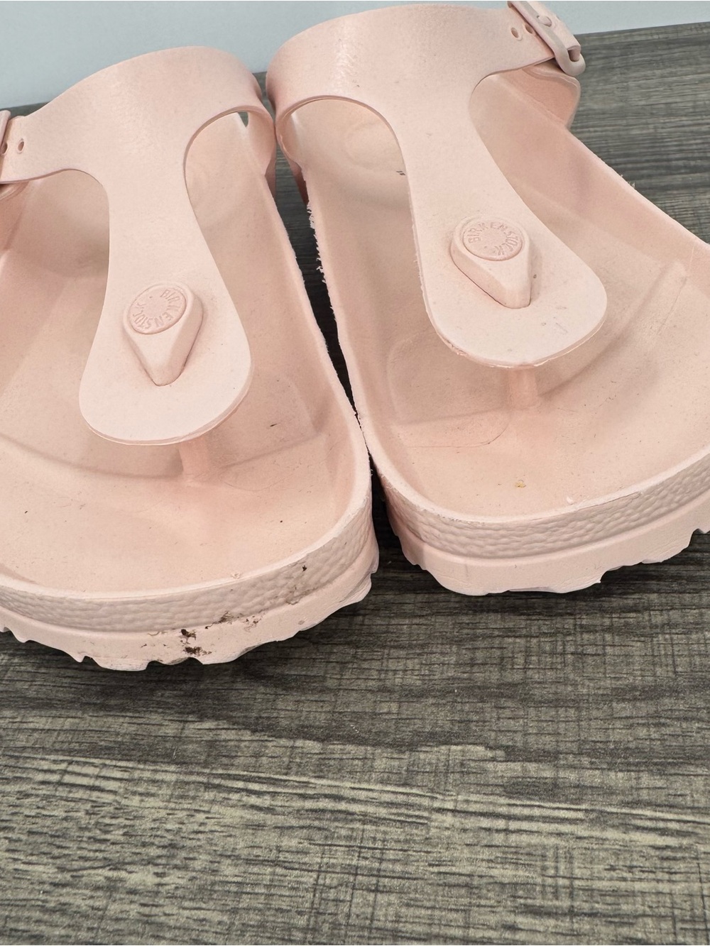 Birkenstock Gizeh Essentials EVA Sandals Light Pink - Picture 8 of 11